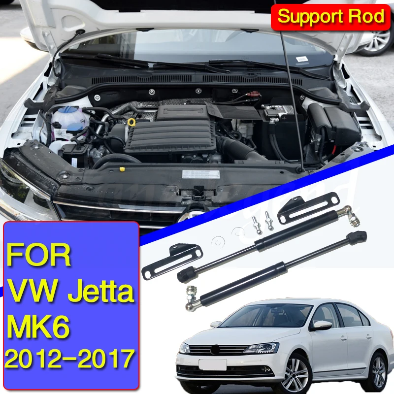 For VW Jetta MK6 20122017 front hood Engine cover supporting Hydraulic