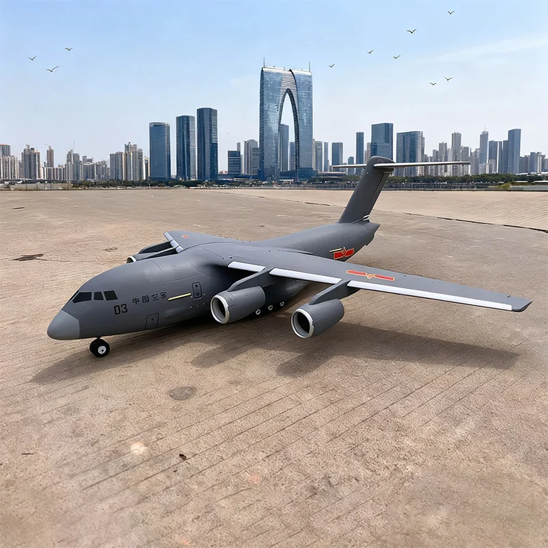 Electric Model Aircraft Transport Plane with Sound