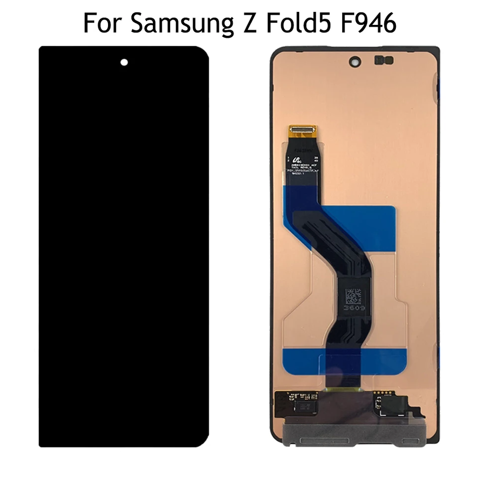 Écran LCD Externe - Pour Samsung Galaxy Z Fold5 5G - Noir - SANS Cadre - NEUF