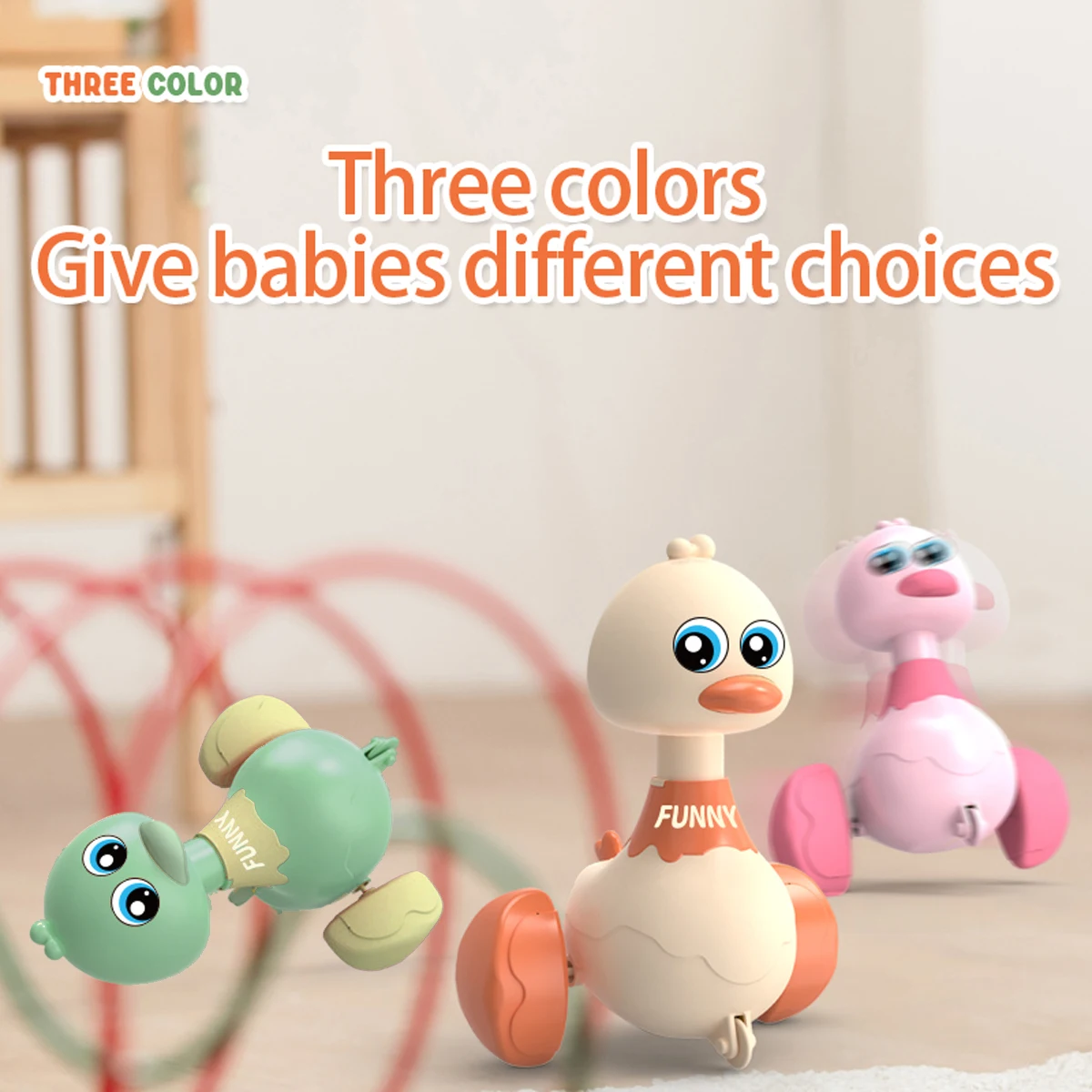 Cartoon Duck Press Vehicle 3