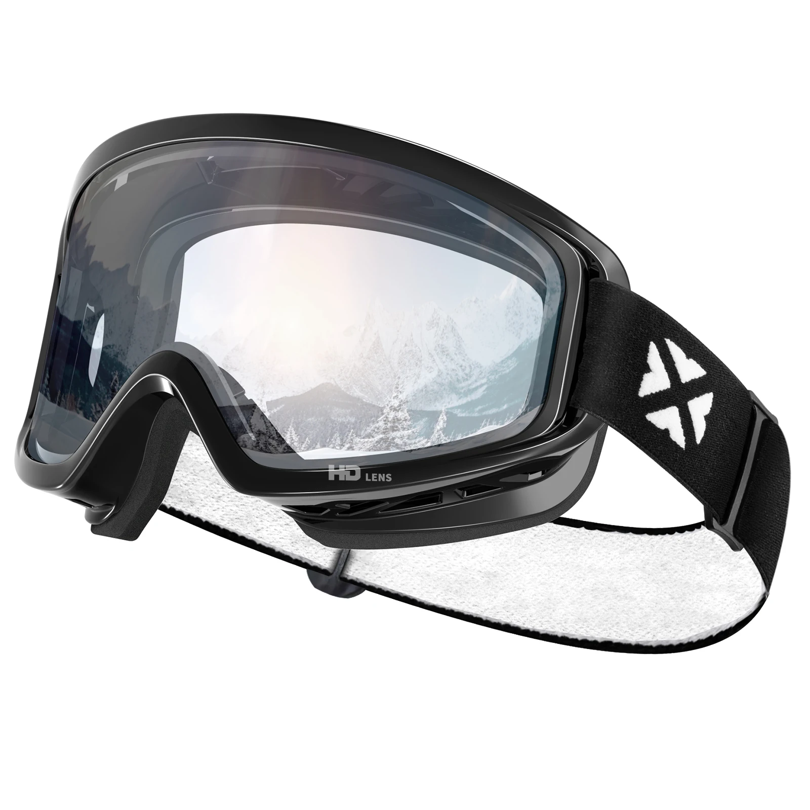 Maxjuli Ski brille, Schnees port otg Snowboard brille für Männer Frauen & Jugendliche 100% Protectin Schneemobil Ski Skating m7 – Detail 10