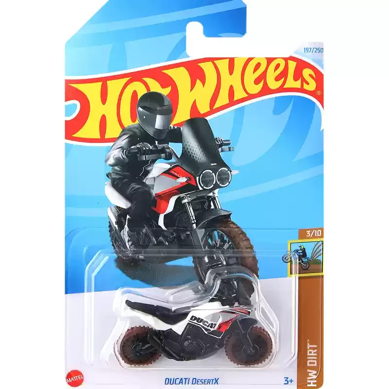 Original Hot Wheels Car Ducati DesertX Motorcycle Toys for Boys