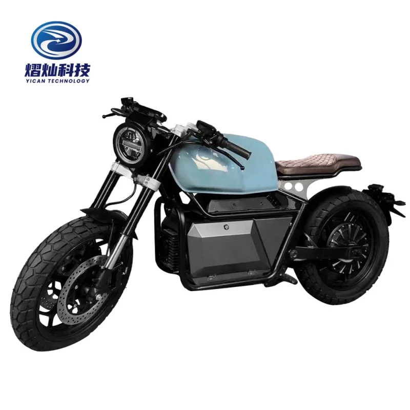 ER200 DDP Advanced Technology 4000w 72v 60ah Retro Style Electric Motorcycle