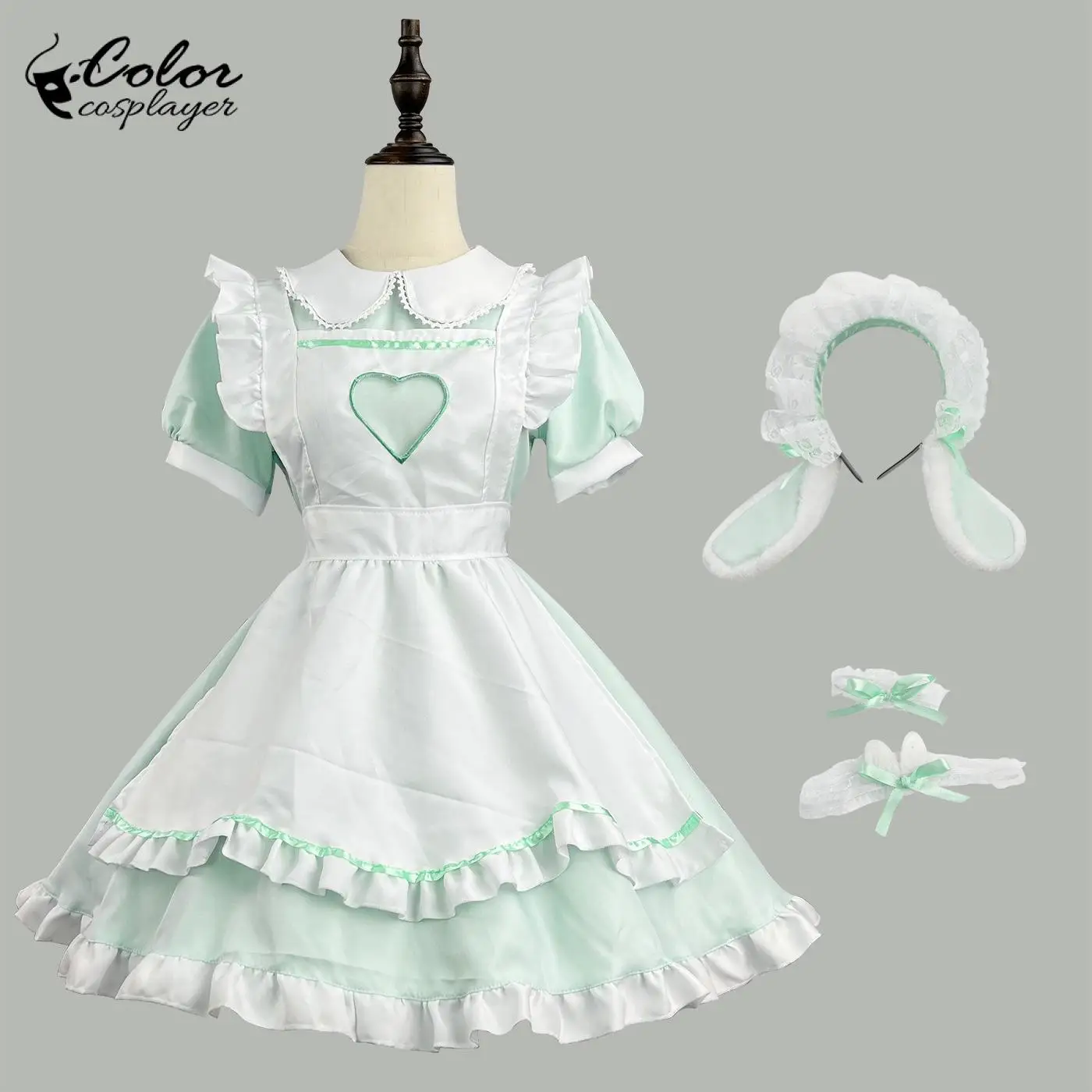 Lolita Cosplay Costumes For Women Girls Party Outfit Color Cosplayer Dress Maid Suits