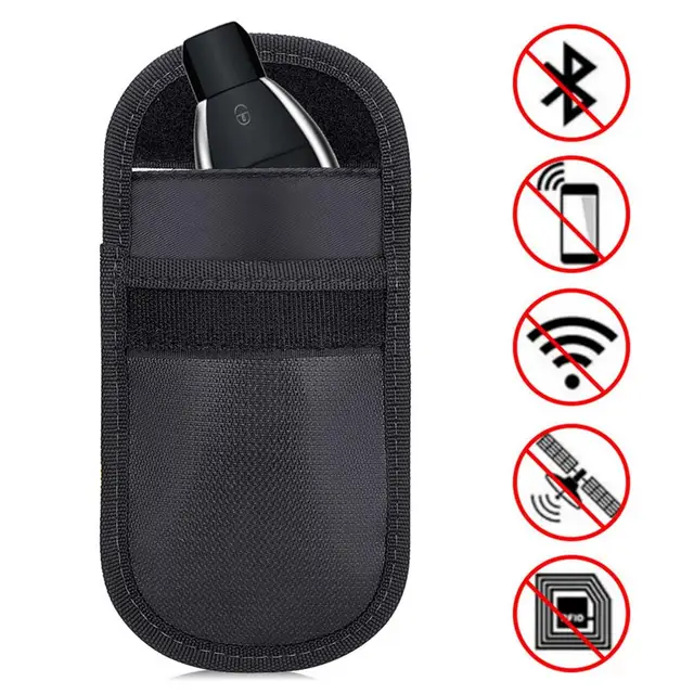 Custodia Blocca Segnale RFID Borsa Faraday Custodia Protettiva Blocco Segnale RFID - Per Laptop, Grandi E Piccoli Dispositivi Borsa Blocco Tracciamento - Foto 3
