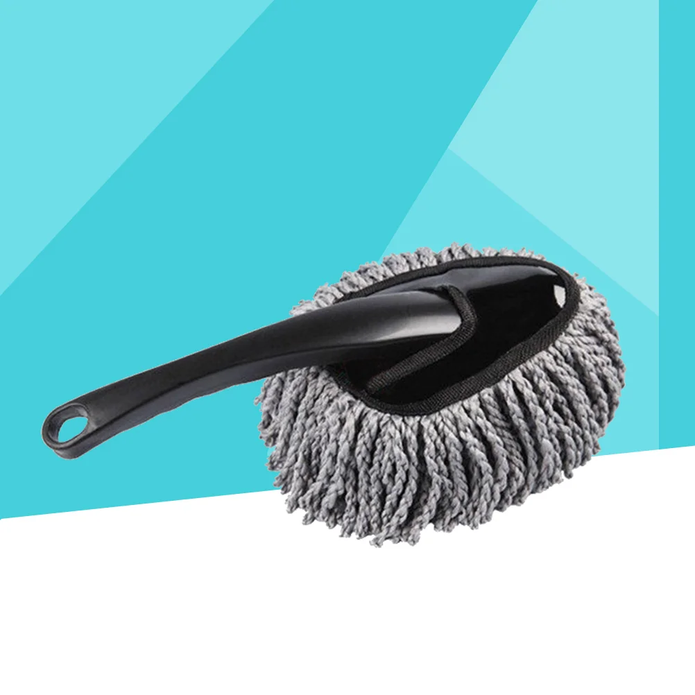 

Car Wash Tool Microfiber Cleaning Reusable Functional Practical Duster Tool Car Wash Mop for Wheel Car Seat Window Cleaning