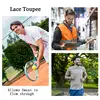 Bleach Knots Lace Front Male Hair Prosthesis Man Wig Human Hair French Lace Toupee Wigs For Men Full Lace Hair System Men's Wig 6