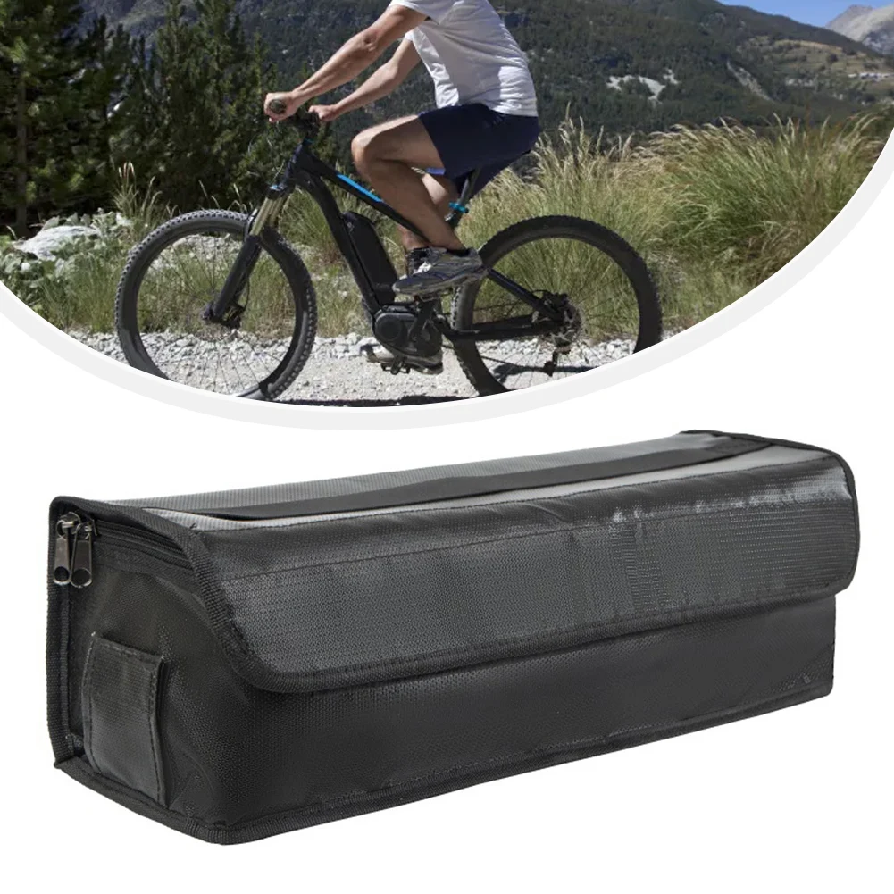 Description Picture 6 of itemBattery Storage Bag For Electric Bicycle Explosion Proof Bag E-bike Fire Resistant Protection Lithium Battery Protection Bag