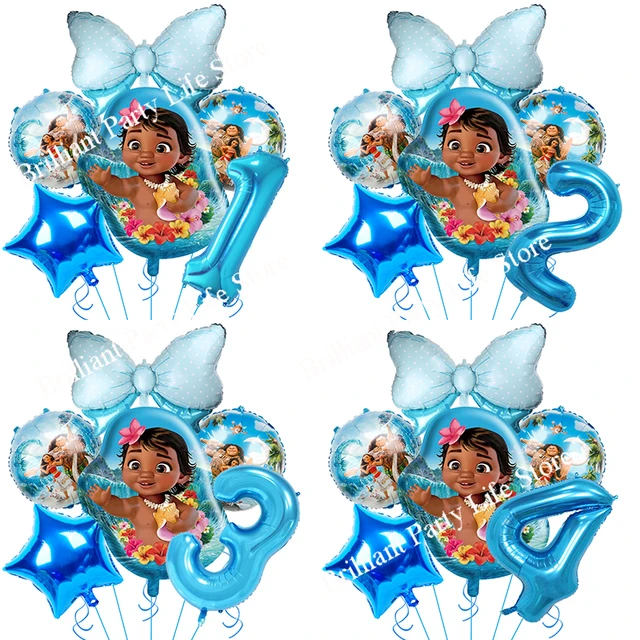 Disney-Ballons à thème CAN o & Stitch pour enfants, décoration d' anniversaire pour garçons et filles, fournitures de fête préChristophe,  ballon en aluminium, numéro 1-9e, 32 po, 99 pièces - AliExpress