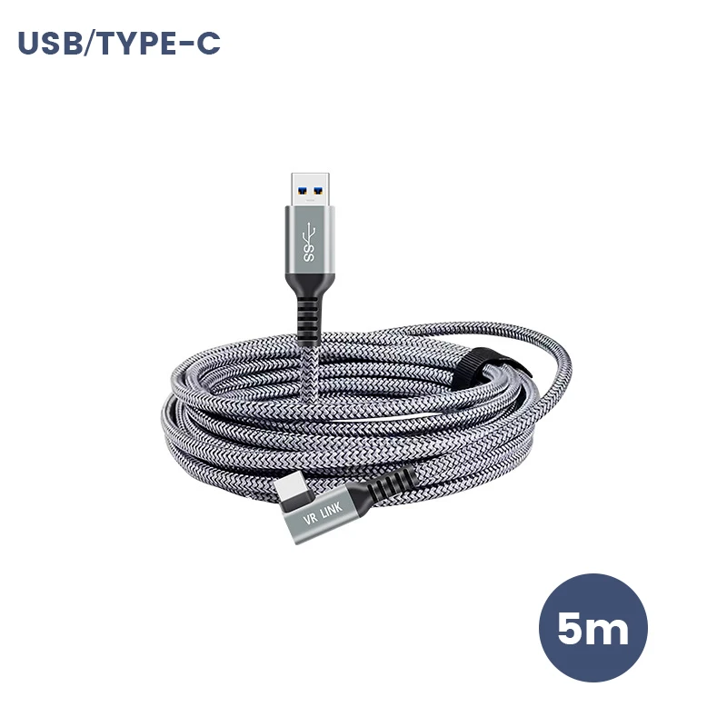 Upgrade 7M/6M Quest 2 Charging Cable For Oculus Quest 1/2 Link VR Data Line USB 3.0 Transfer Cable Type-C VR Headset Accessories 