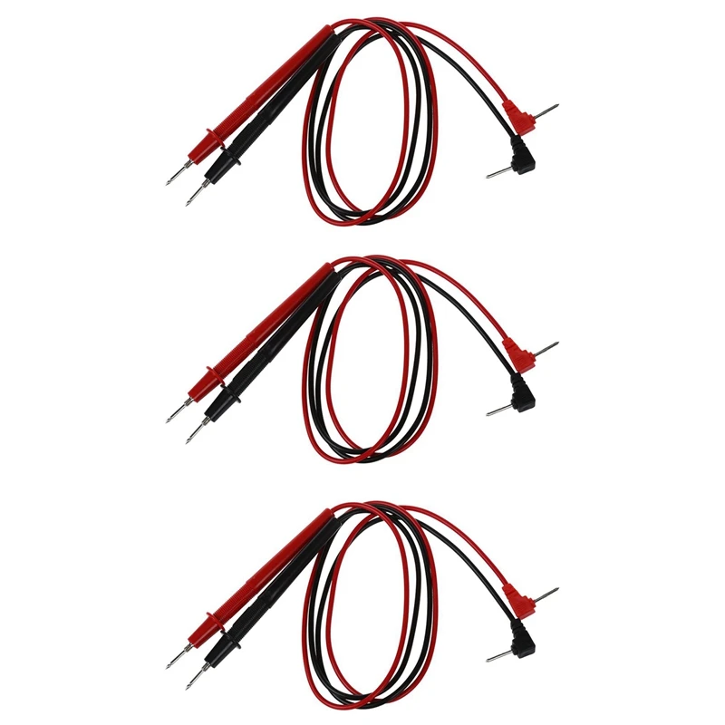 

3X Multimeter Meter Universal Test Lead Probe Wire Cable 1000V 0.8M