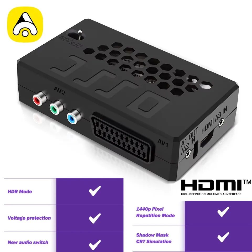 OSSC Upscaler HDMI™ Converter For Retro Game Console Open Source