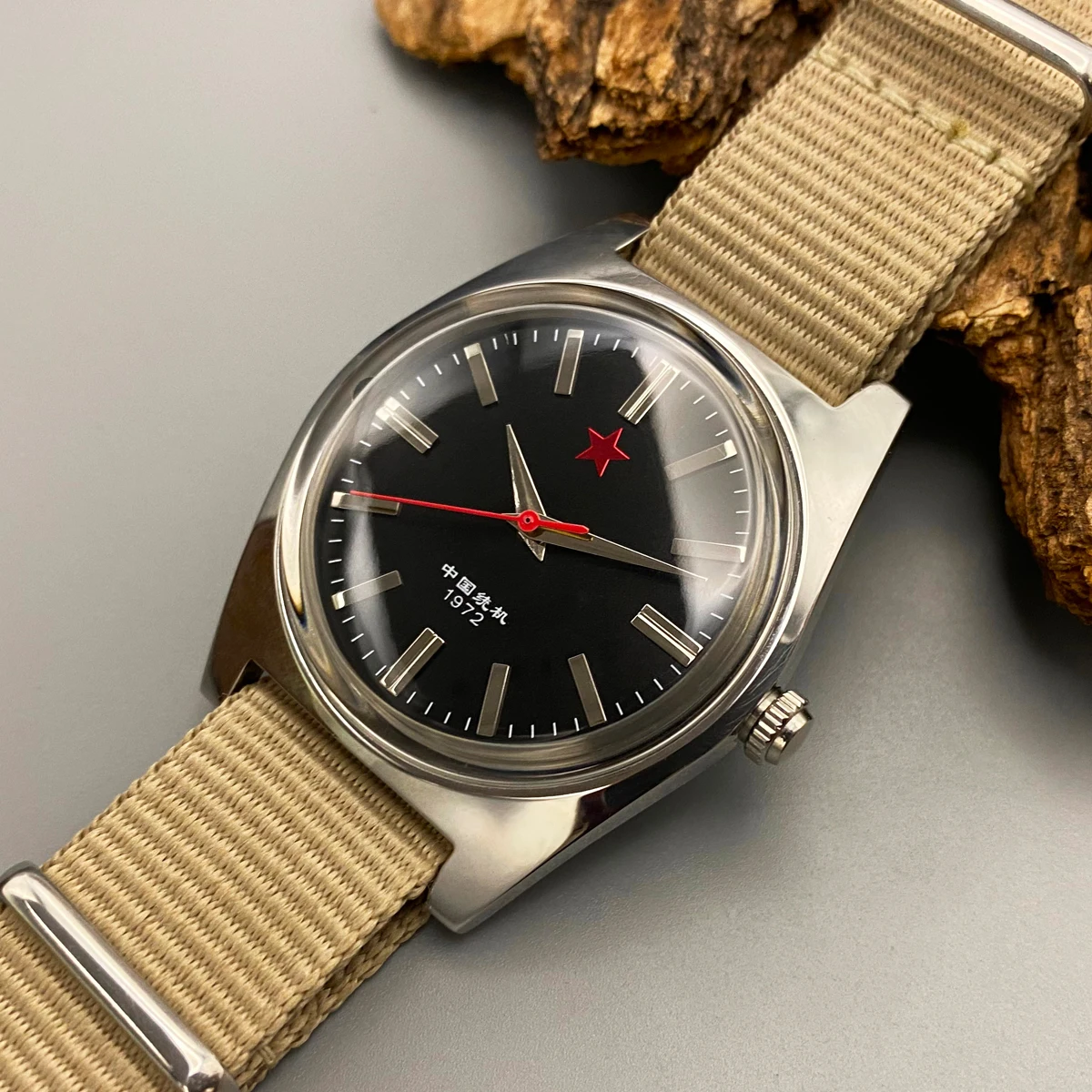 Men’s Mechanical Watch Shanghai 8120 Manual Mechanical Movement 36Mm Retro Chinese Watch Suitable for Men’s Gifts - 3
