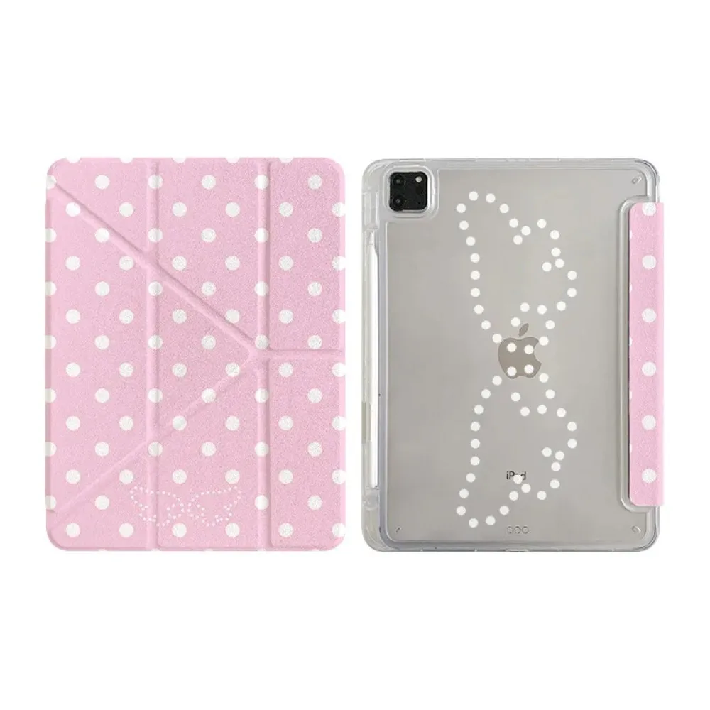 Multicolored Polka Dots Wings Wave 3+Y-Fold Design