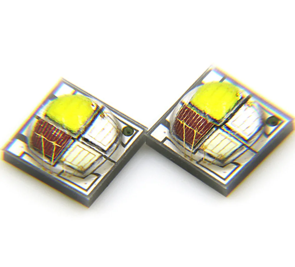 10pcs RGBW 5050 칩 12W LED SMD 고전력 구슬 손전등/자동차/자전거 램프/프로젝트 조명/헤드 라이트 세라믹 기판