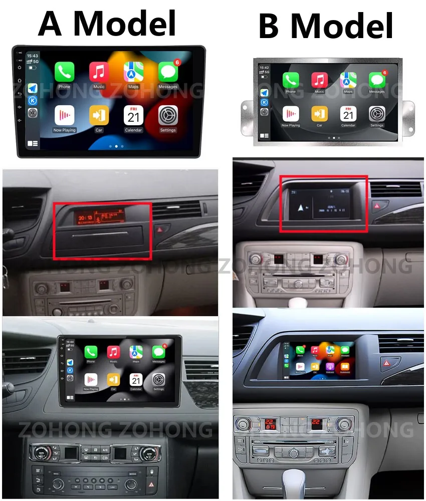 DSP Carplay Head Unit For Citroen C5 Android Autoradio Multimedia Video  Audio Player GPS Navigation Car Stereo 2Din Screen Radio - AliExpress