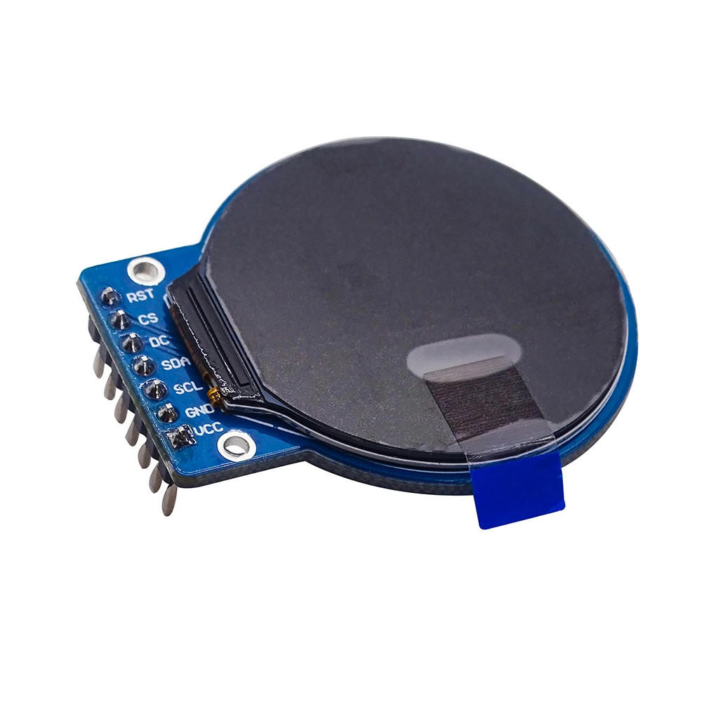 1.28 Inch TFT LCD Display Module Round RGB 240*240 GC9A01 Driver 4 Wire SPI Interface 240x240 PCB For Arduino