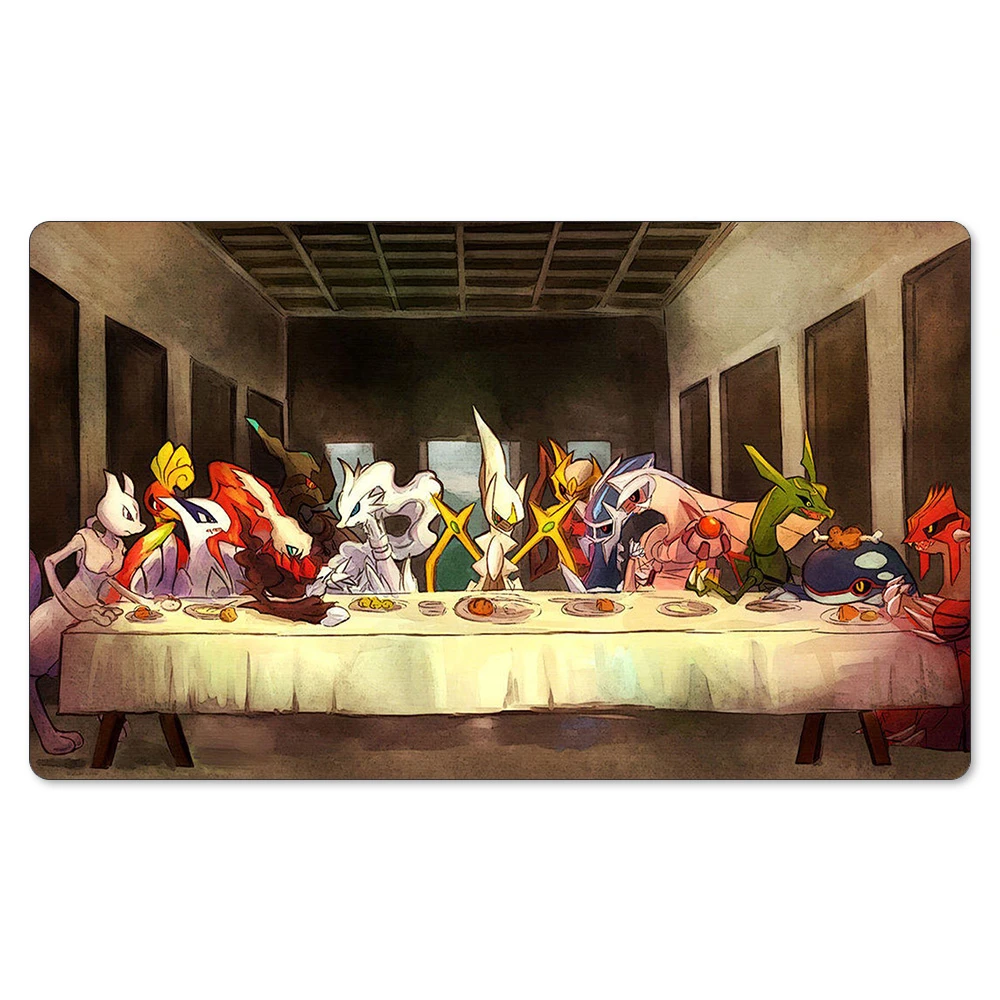 Mewtwo&Reshiram&Kyogre GameMat Compatible for Pokemon Stadium Board Playmat Trading  Card Game Trainer Gaming Mat+Waterproof Bag| | - AliExpress