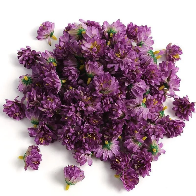 20/50pcs künstliche Blumen 3,5 cm Seide gefälschte Blumen für zu Hause Zimmer dceor Garten Hochzeit Hochzeit Dekoration DIY Geschenke Zubehör – Detail 13
