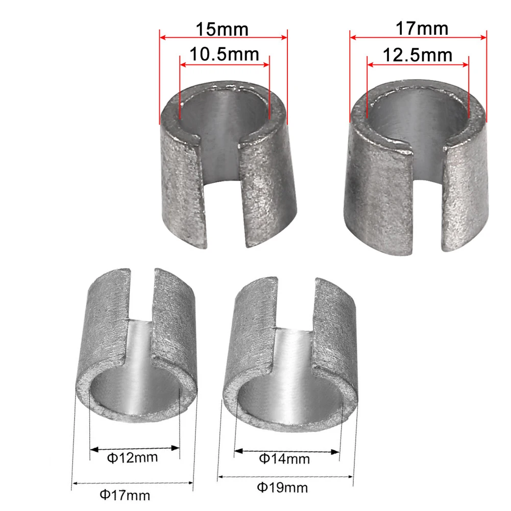 2 Pairs Battery Negative Terminal Adapter Positive Post Shim Converters Car Battery Terminals Converters Post Adapters