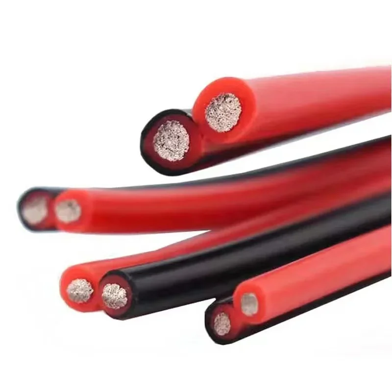 Description Picture 4 of item5/10/20M UL2468 2 Pins Electrical Wire Tinned Copper Insulated PVC Extension LED Strip Cable 16/18/20/22/24/26/28/30 Gauge AWG