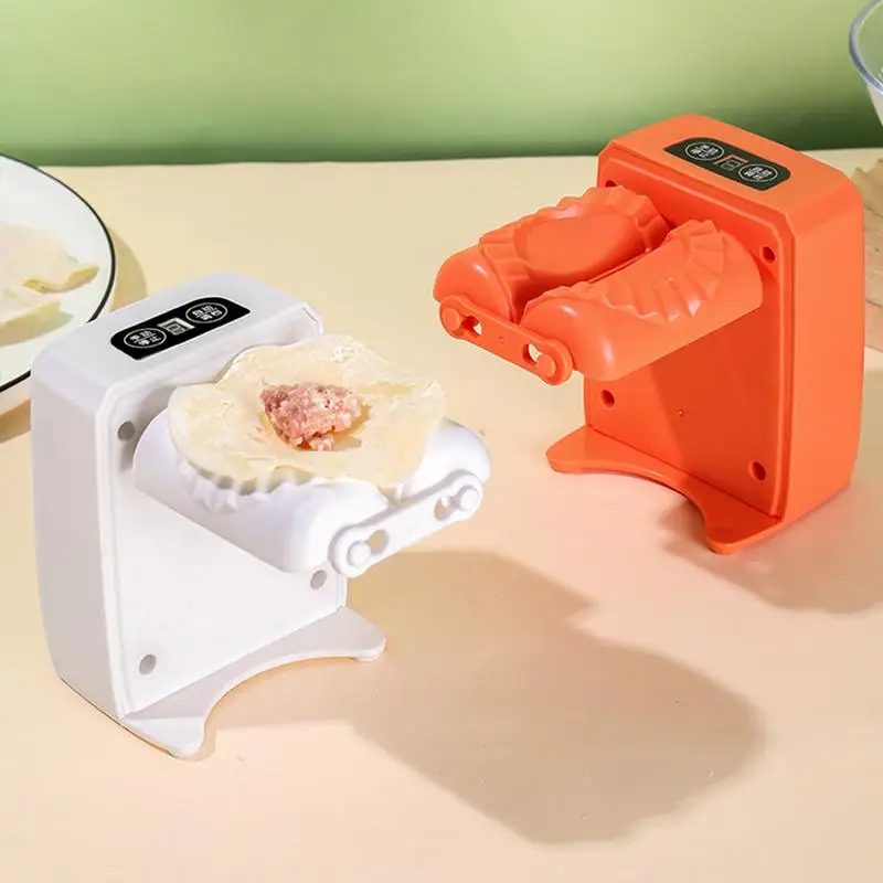

Automatic Electric Dumpling Maker 2 Mode Rechargeable Dumpling Making Press Machine Tool Labor-Saving Non-Slip Kitchen Gadgets