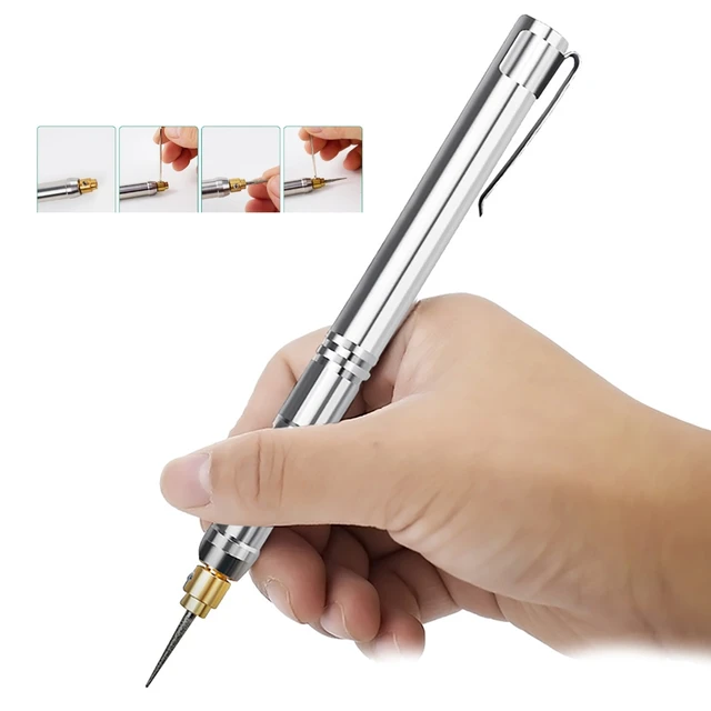 USB Speed Adjustable Grinding Pen Engraver Electric Pen For Jewelry Metal  Glass BGA Board Mini Wireless Drill - AliExpress