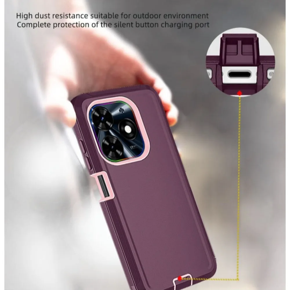 OTT Defender Heavy Duty Hybrid Cover with 3-Layer Protection