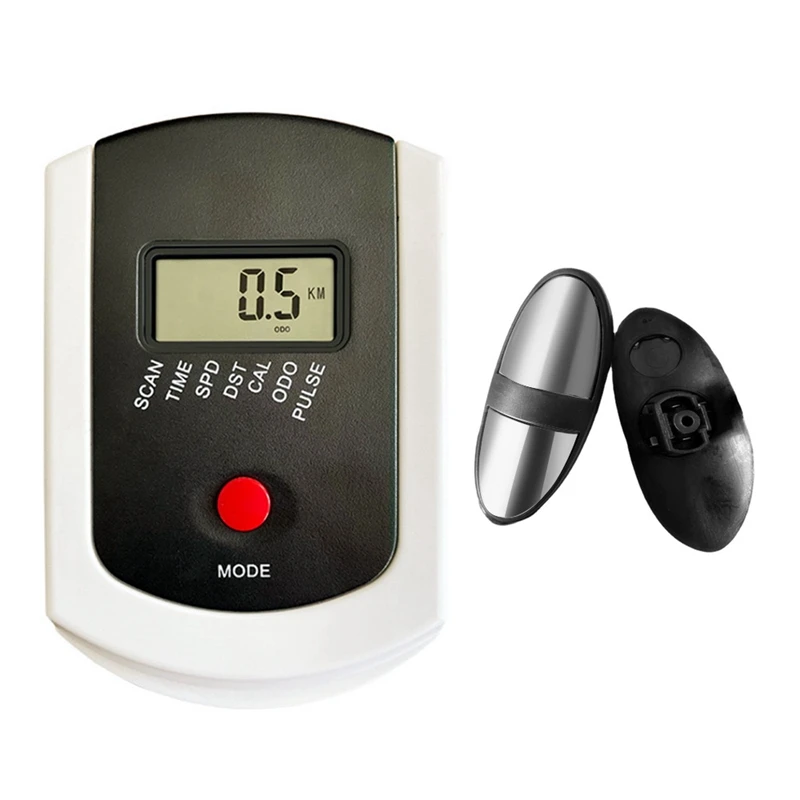 Fitness Bike Monitor Monitor Speedometer with Heart Rate for Fitness Stationary Bikes Magnetic Bike