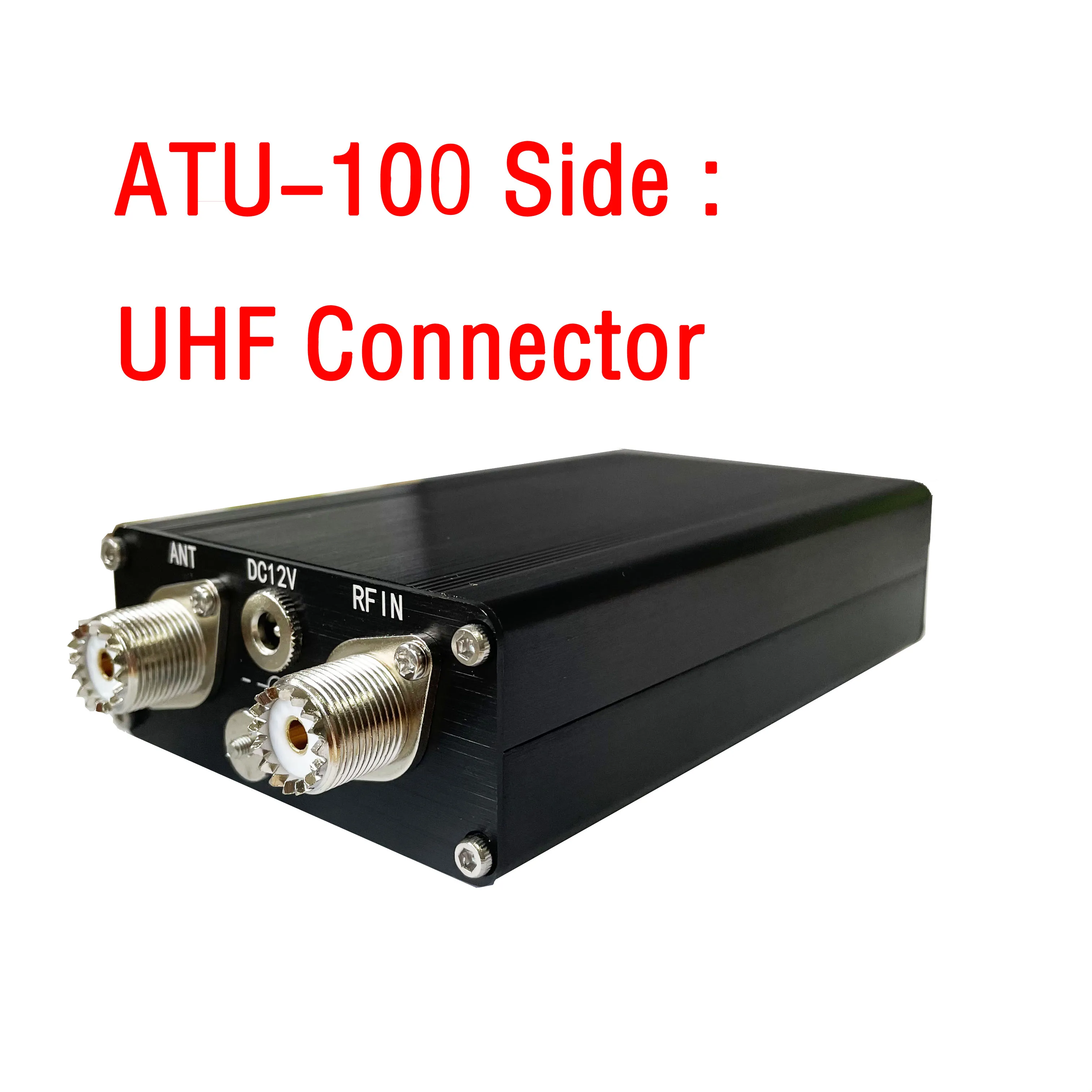 ATU-100 Antenna Tuner 1.8-50MHz atu100 by N7DDC 7x7 0.96 Inch OLED 3.2 Firmware Programmed with Housing Assembled Machine 3
