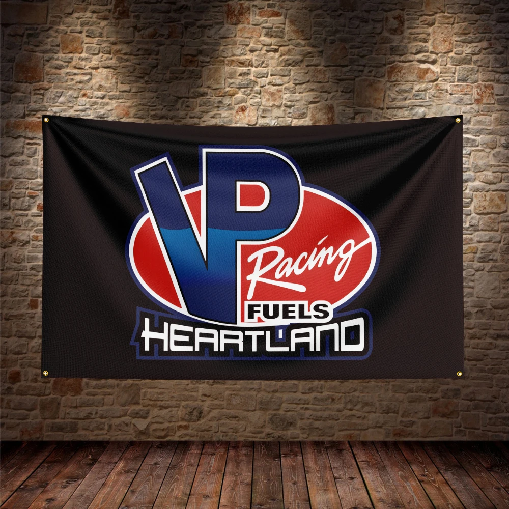 3X5 FT VP Racing Flag Polyester Printed Car  Banner For Decor