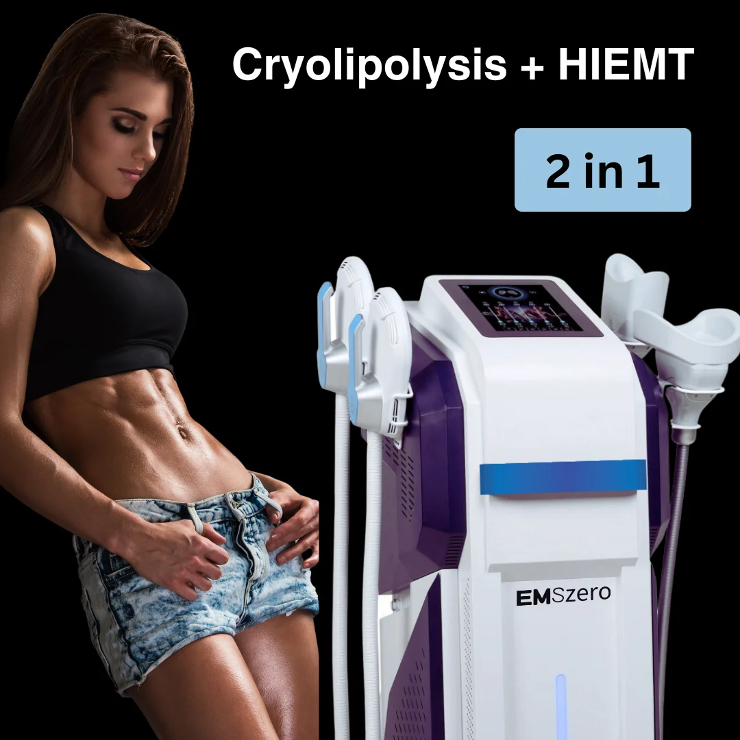 Emszero Machine 2 in 1 EMS Muscle Stimul Body Sculpt HI-EMT Neo RF Weight Lose Electromagnetic Slimming