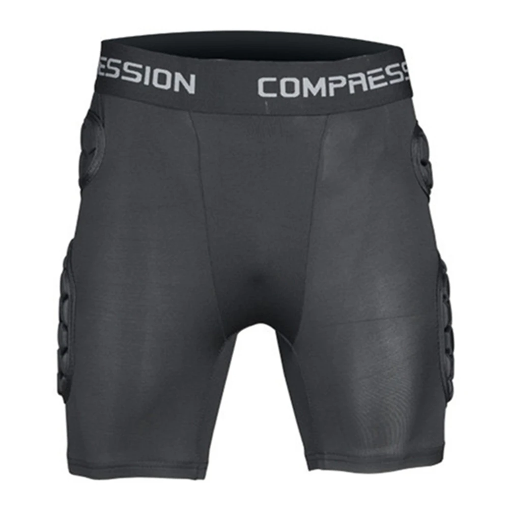 Football Soccer Goalkeeper Shorts EVA Sponge Protective Rugby Skateboard Training Shorts Hip Pad Sports Safety men shorts