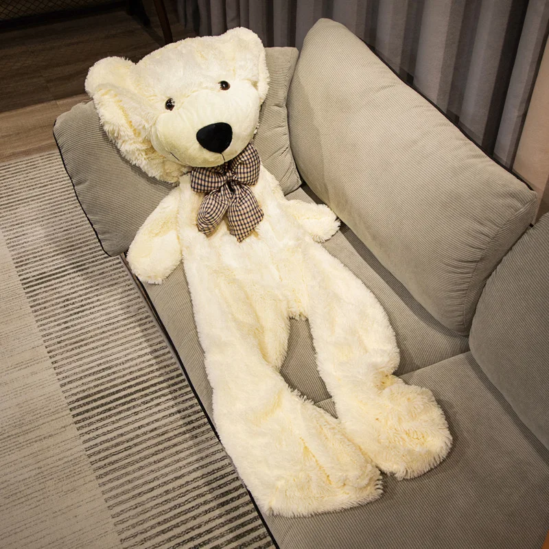 thumbnail image 1 of 60-140cm Soft Unstuffed Empty Teddy Bear Skin Big Hugging Pillow Animal Cushion Children Birthday Gift Semi-finished Plush Toys, 1 of 5