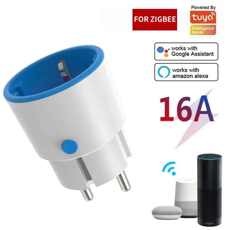 TINT - Prise connectée Zigbee 3.0 + Bluetooth 16A (compatible Alexa)