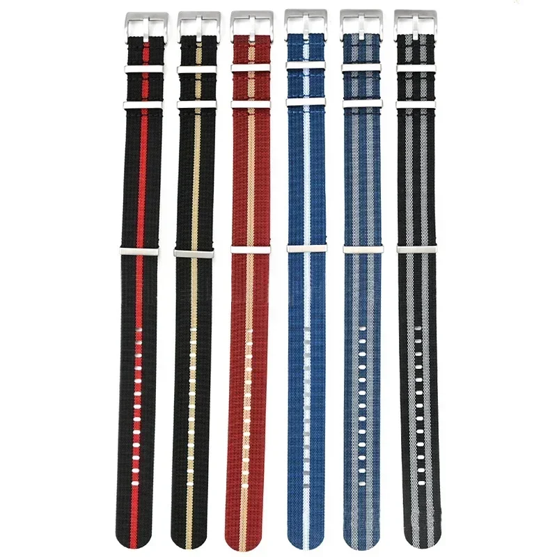 Universal Waterproof Nylon Strap - Sport & Military Watch Band
