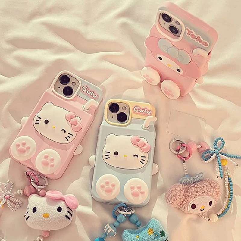 Custodia Protettiva In Silicone Per Iphone 15 14 13 12 11 Pro Max 3D Cartoon Bee Butterfly Per Iphone 15 14 13 12 11 Pro Max