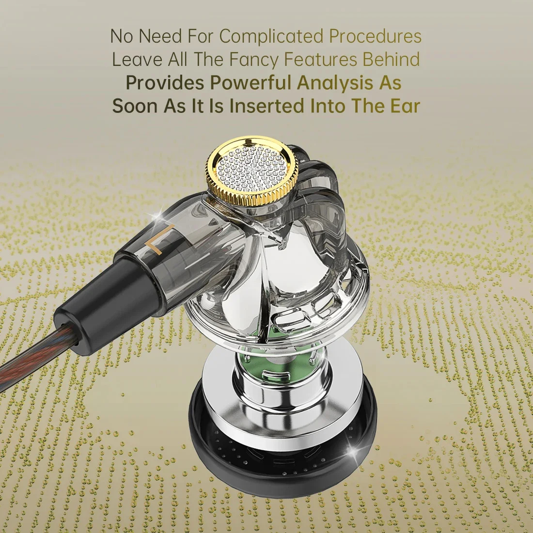 Original QKZ MDR Flat-Head Headphones 16MM Large Moving Coil HIFI Bass Music Wired Earphones L-Bending 3.5MM AUX Fancier Headset