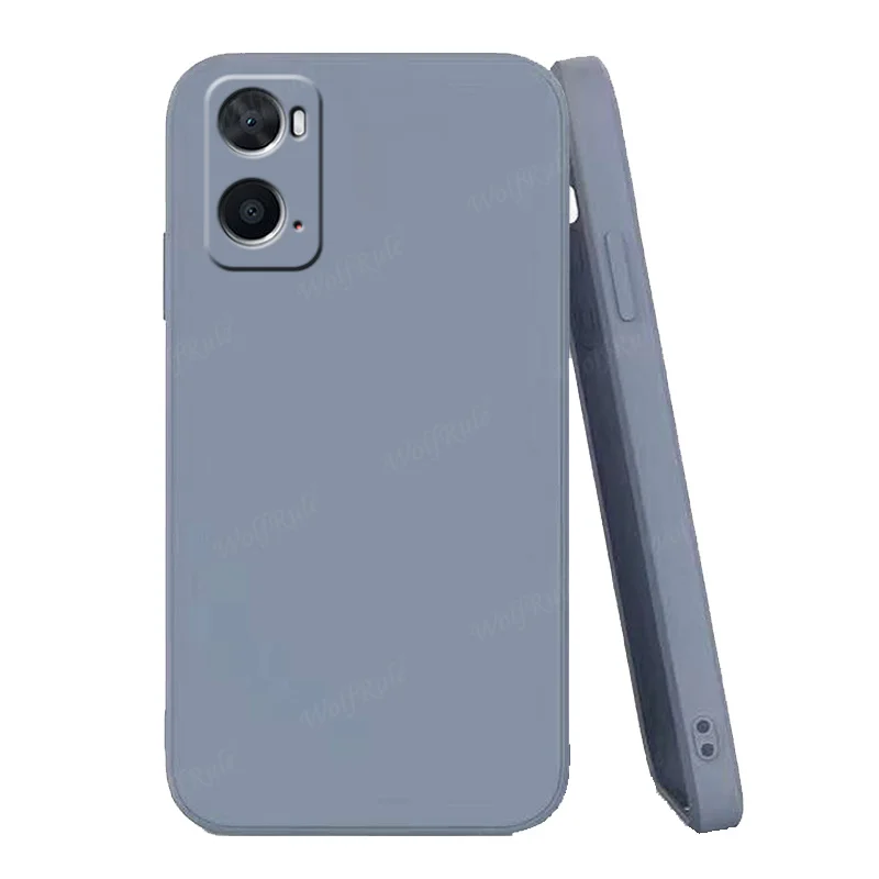 Custodia Per Oppo A96 / A76 / A36 In TPU Silicone Con Design Vetro