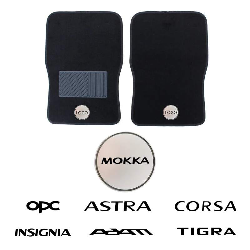 CarCarpetEmblemsFloorMatsMetalStickerForOpelCorsaINSIGNIA