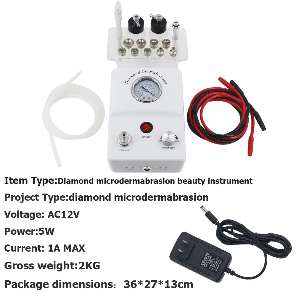 New Remove Blackhead Wrinkle Facial Peeling Diamond Microdermabrasion  Machine Suction Power Dermabrasion Beauty Devices Massager - AliExpress