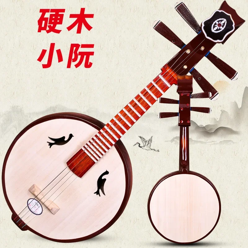Small Ruan Chinese nation stringed instrument