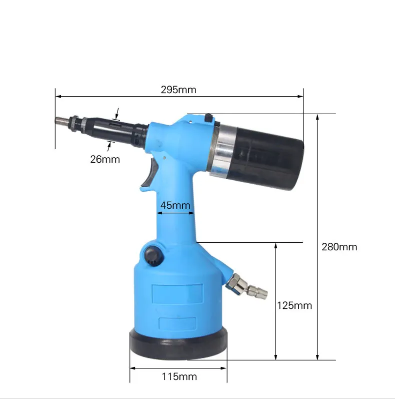 Description Picture 3 of itemAir Rivet Nut Insert Nut Insert Tool For M3-M12 Nuts