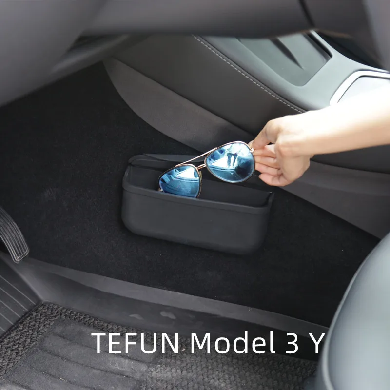

Чехол для очков Tesla Model 3, футляр для хранения солнцезащитных очков Tesla Model Y, футляр для хранения очков 2019-2022, аксессуары