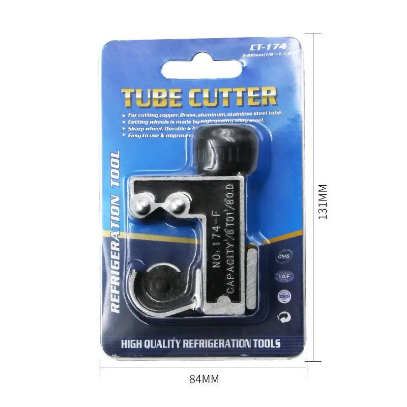 ? ? 1/8''-1-1/8'' 미니 튜브 커터 3-16/22/28mm 파이프 커터 전단식 황동 구리 알루미늄 배관 냉동 절단 공구