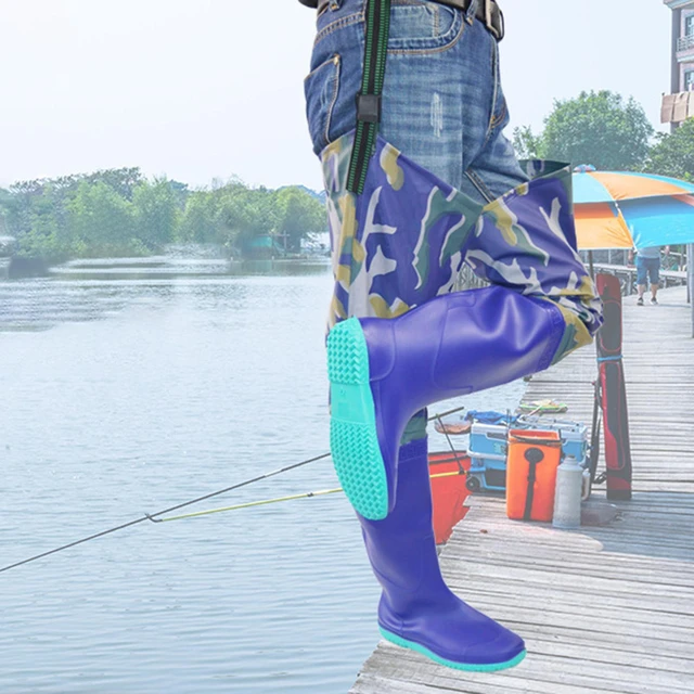 Hip Waders Waterproof Hip Boots for Men Women Non Slip Wading