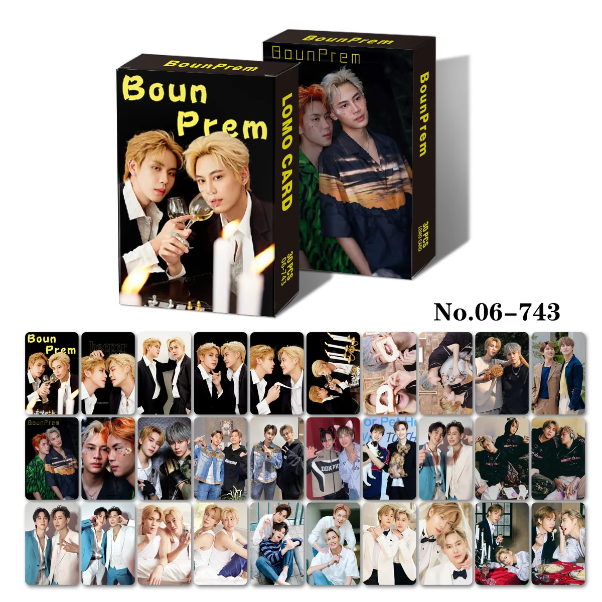 

BounPrem NETJAMES Gemini Fourth 30 single-sided LOMO card collection cards