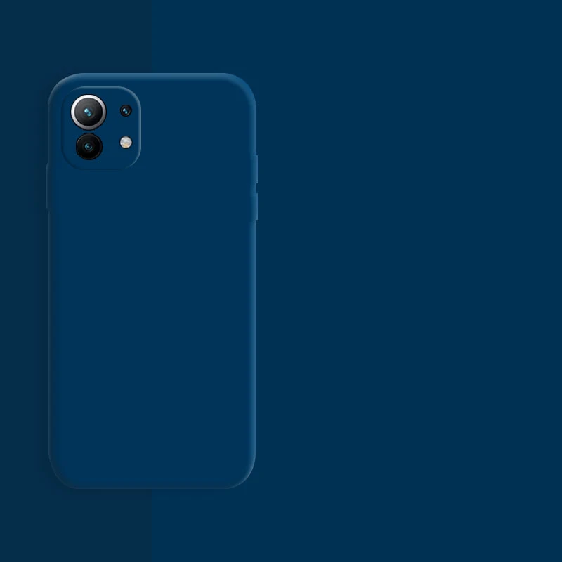 Premium Liquid Silicone Shockproof Phone Case - Soft Protective Cover