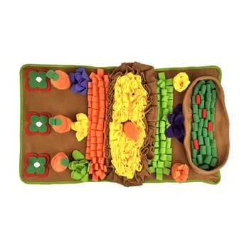 Pet Snuffle Mat for Dogs Sniff Mat Nosework Feeding Mat Slow Feeder Interactive Dog Puzzle Toys for Training and Stress Relief 6