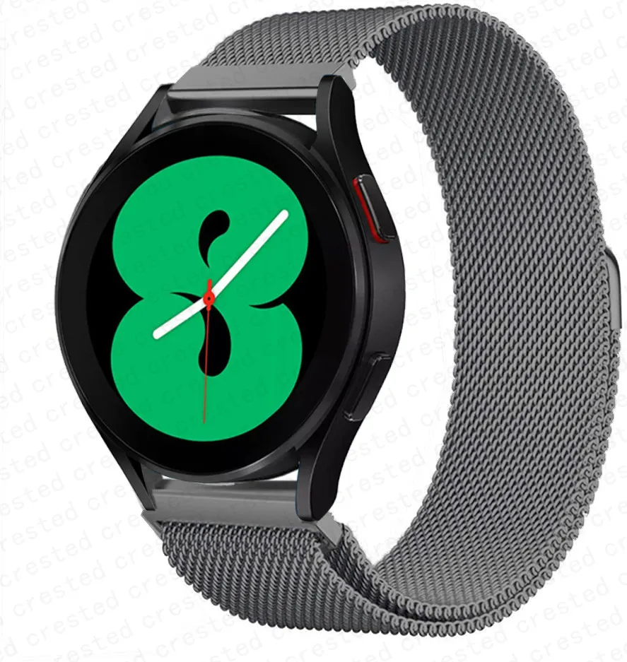 Milanese Loop Stainless Steel Watch Strap Bracelet, 20mm/22mm
